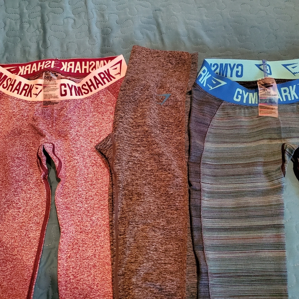 SOLD****3 Shark Leggings(Bundle)